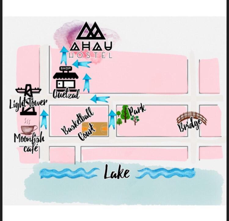 Hostel Ahau San Marcos La Laguna Dış mekan fotoğraf